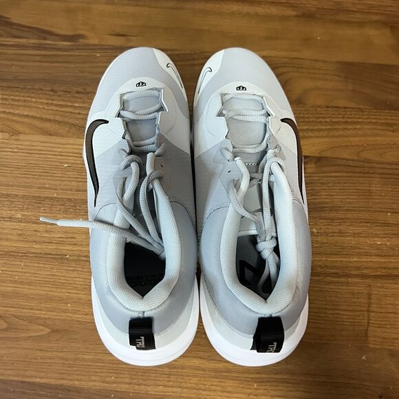 Nike Force Trout 9 Pro MCS Wolf Gray FZ0915-002 Men's 13 Baseball Cleats - Picture 5 of 9